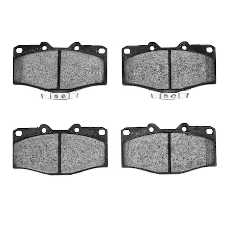 DYNAMIC FRICTION CO 5000 Advanced Brake Pads - Ceramic, Long Pad Wear, Front 1551-0410-00